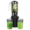 Cold Press Juicer Machine With 3.93In Feed Chute Fit Whole Fruits Vegetable 250W Slow Masticating Juicer With Reverse Function 2 Containers Easy To Cl