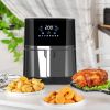 Silver/Black Multi-Function 4 in 1 Oven Air Fryer 4.7 QT