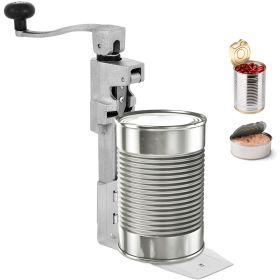 Home Or Commercial Manual Grain Mill Stainless Steel Manual Coffee Grinder And Can Opener Manual Jar Lid Gripper Tools (Color: Silver A, type: Food Mills)